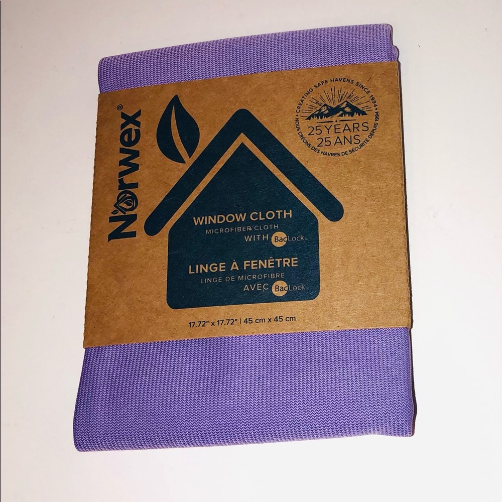 Norwex Window Cloth Purple